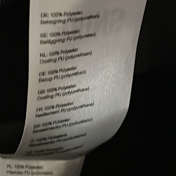 NEW Rains Gym Duffle/ Weekender Bag Black - Picture 12 of 15